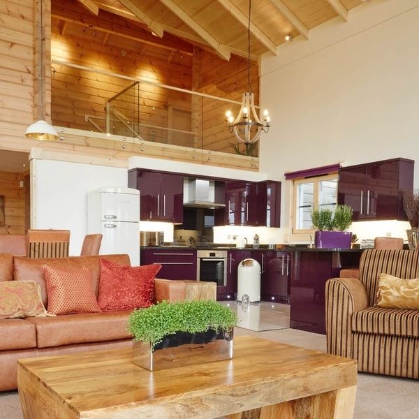 Hunter Lodges - Living Area
