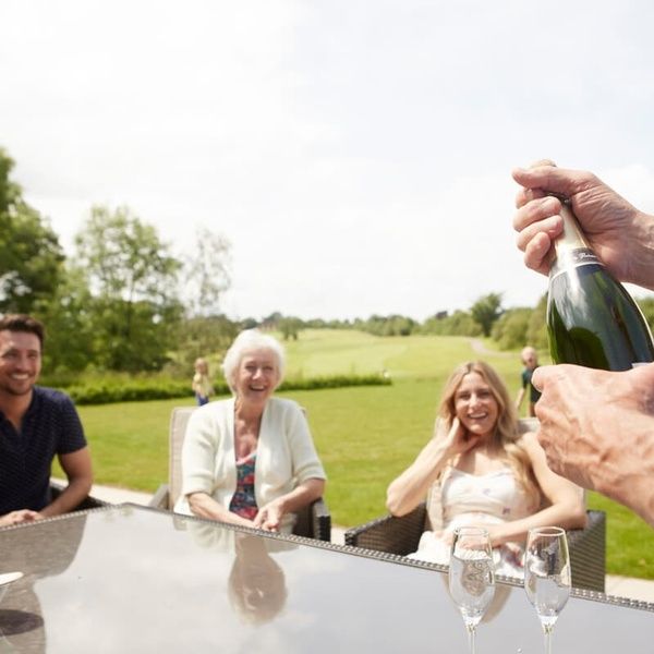 Hunter Lodges Barn and Farm Family Outside