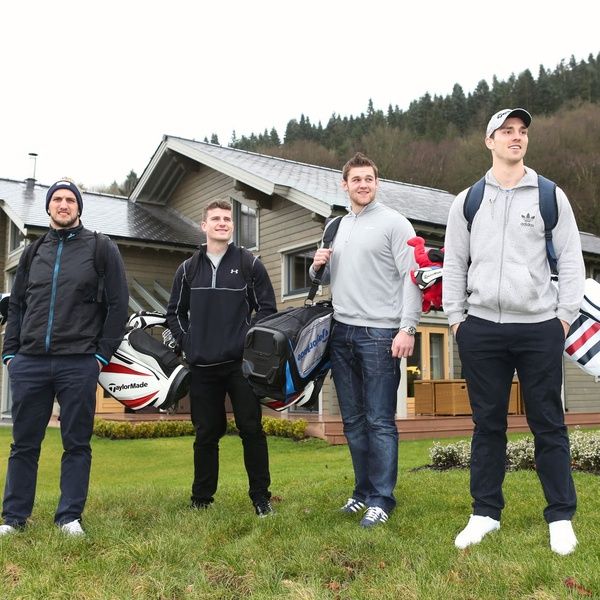 Rugby Players in Hunter Lodge Golf Break