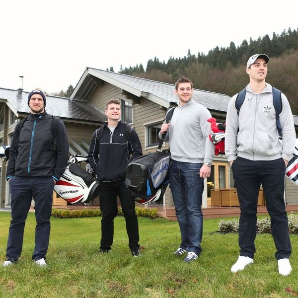 Rugby Players in Hunter Lodge Golf Break