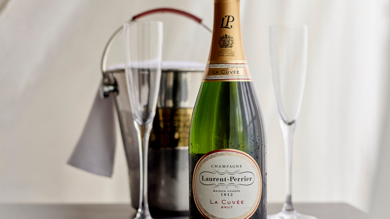 Bottle of House Champagne