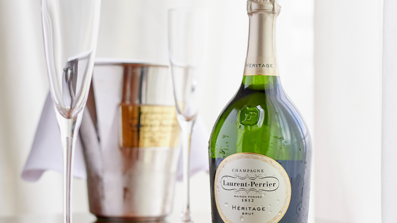 Bottle of Laurent-Perrier Héritage Champagne